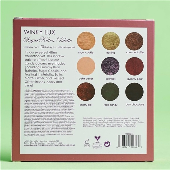 New Winky Lux Sugar Kitten Eyeshadow Palette - Picture 4 of 8